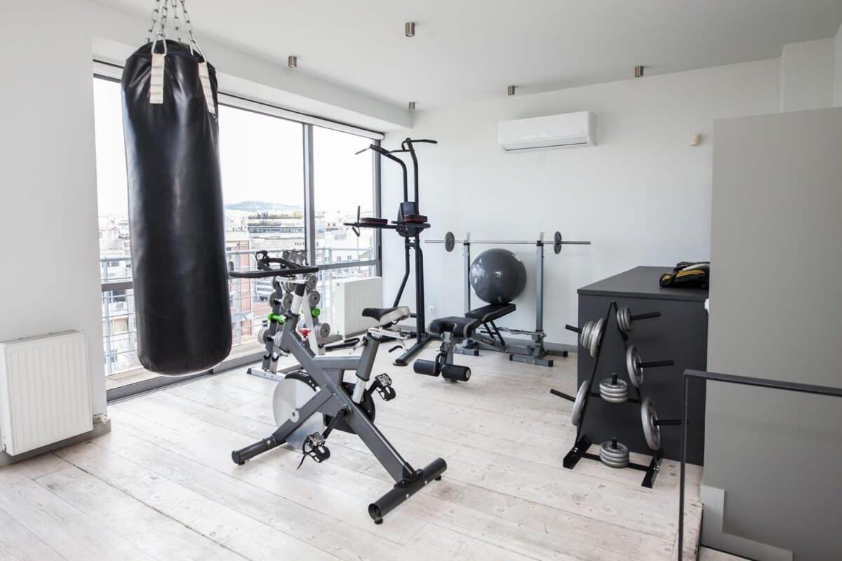 شقة Penthouse With 360 View Of Athens And Private Gym المظهر الخارجي الصورة